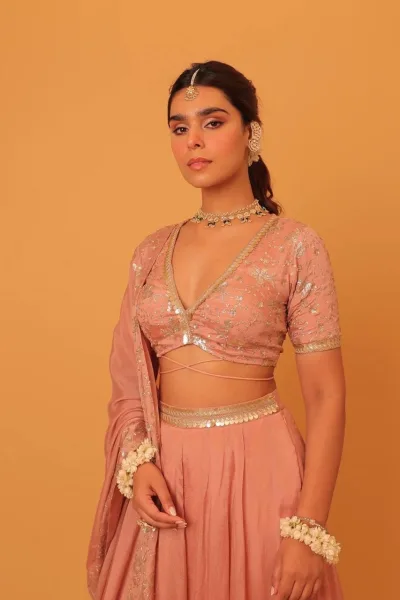 Royal Bridal Embroidered Lehenga
